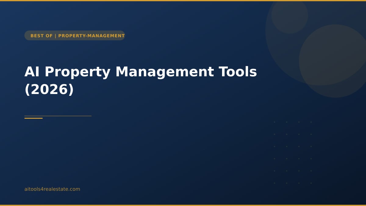 AI Property Management Tools (2026)