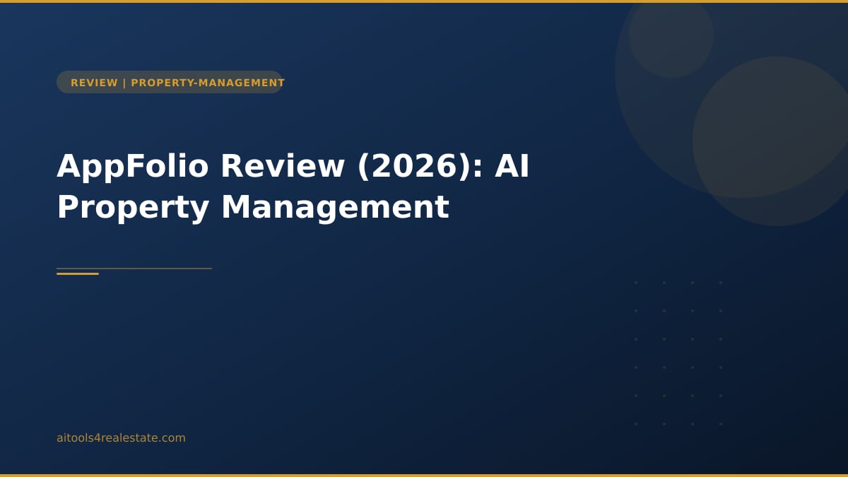 AppFolio Review (2026): AI Property Management