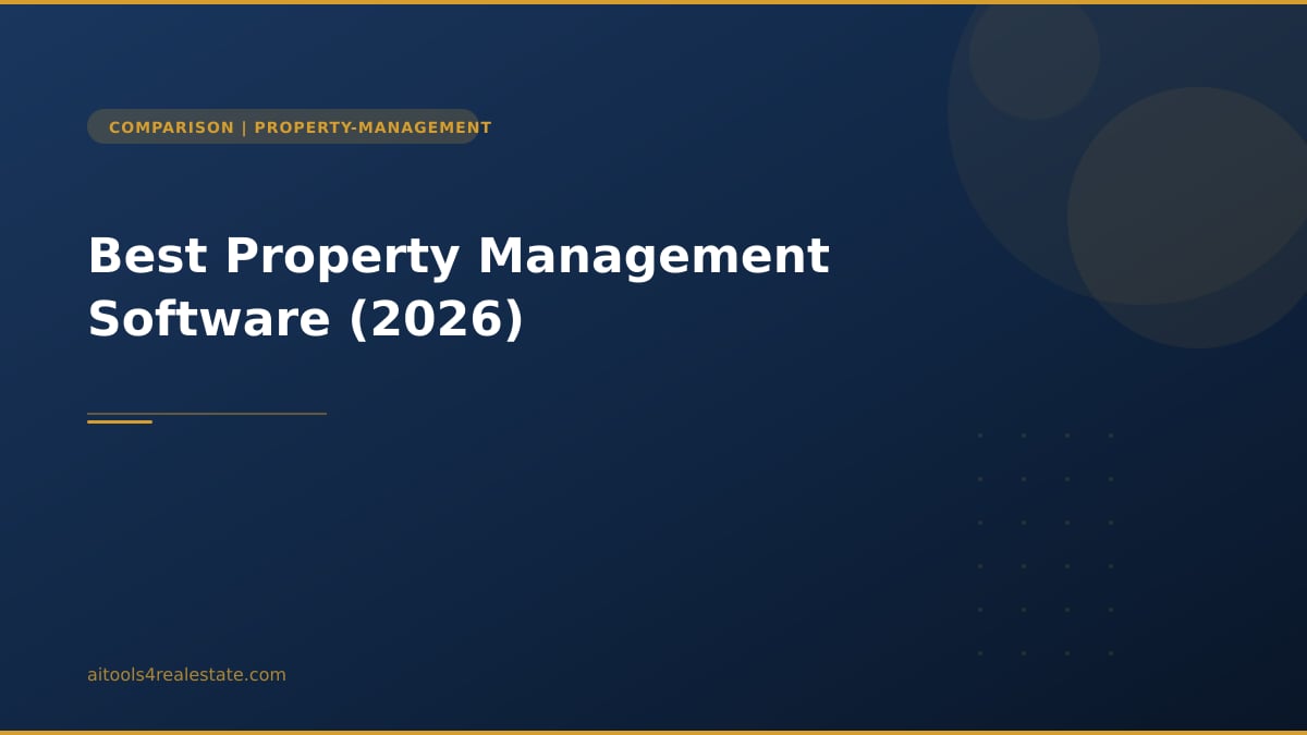Best Property Management Software (2026)